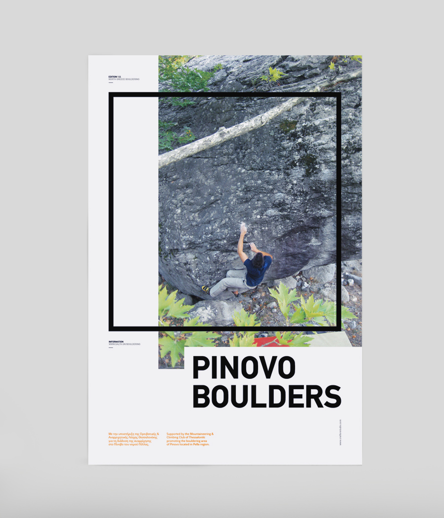 Pinovo boulders poster